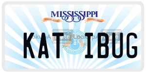 KATIBUG  license plate in MS