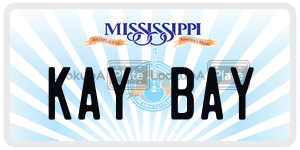 KAYBAY  license plate in MS