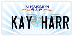 KAYHARR  license plate in MS