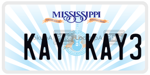 KAYKAY3  license plate in MS