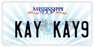 KAYKAY9  license plate in MS