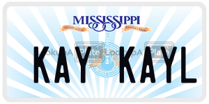 KAYKAYL  license plate in MS
