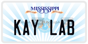 KAYLAB  license plate in MS