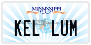 KELLUM  license plate in MS