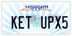KETUPX5  license plate in MS