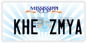 KHEZMYA  license plate in MS
