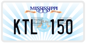 KTL150  license plate in MS