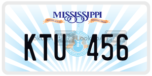KTU456  license plate in MS
