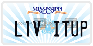 L1VITUP  license plate in MS