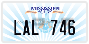 LAL746  license plate in MS