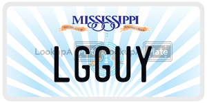 LGGUY  license plate in MS