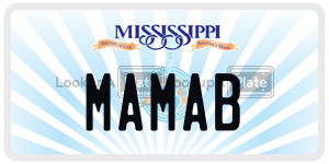 MAMAB  license plate in MS
