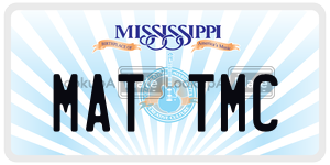 MATTMC  license plate in MS
