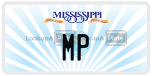 MP  license plate in MS