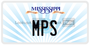 MPS  license plate in MS