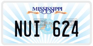 NUI624  license plate in MS