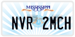 NVR2MCH  license plate in MS