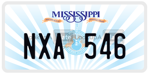 NXA546  license plate in MS