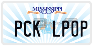PCKLPOP  license plate in MS