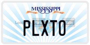 PLXTO  license plate in MS