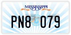 PN8079  license plate in MS