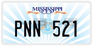 PNN521  license plate in MS