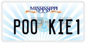 POOKIE1  license plate in MS