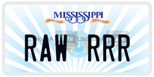 RAWRRR  license plate in MS
