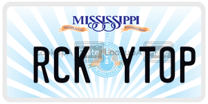 RCKYTOP  license plate in MS