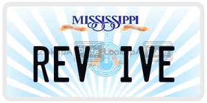 REVIVE  license plate in MS
