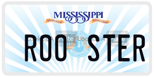 ROOSTER  license plate in MS