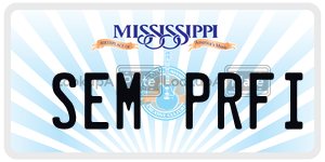 SEMPRFI  license plate in MS