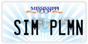SIMPLMN  license plate in MS