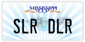 SLRDLR  license plate in MS