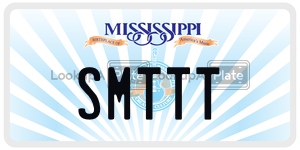 SMTTT  license plate in MS