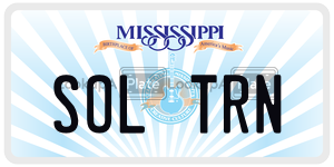 SOLTRN  license plate in MS