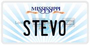 STEVO  license plate in MS
