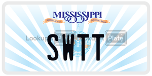SWTT  license plate in MS
