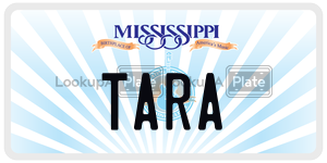 TARA  license plate in MS