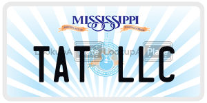 TATLLC  license plate in MS