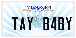 TAYB4BY  license plate in MS