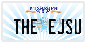 THEEJSU  license plate in MS