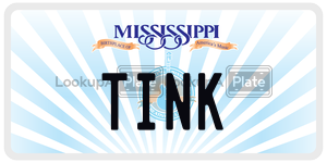TINK  license plate in MS