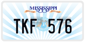 TKF576  license plate in MS