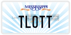 TLOTT  license plate in MS