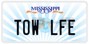 TOWLFE  license plate in MS