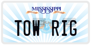 TOWRIG  license plate in MS