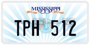 TPH512  license plate in MS