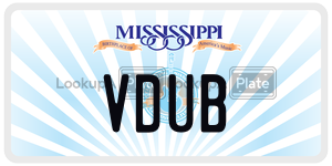 VDUB  license plate in MS