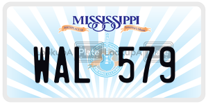 WAL579  license plate in MS